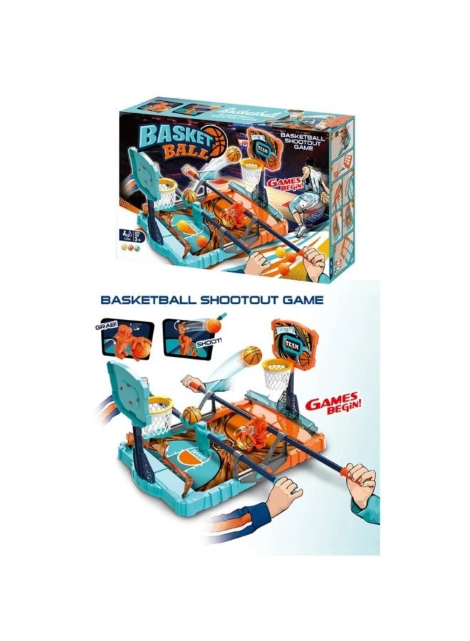 Mini Tabletop Basketball Shootout Game – Fun Scoring & Challenge Game - Image 1